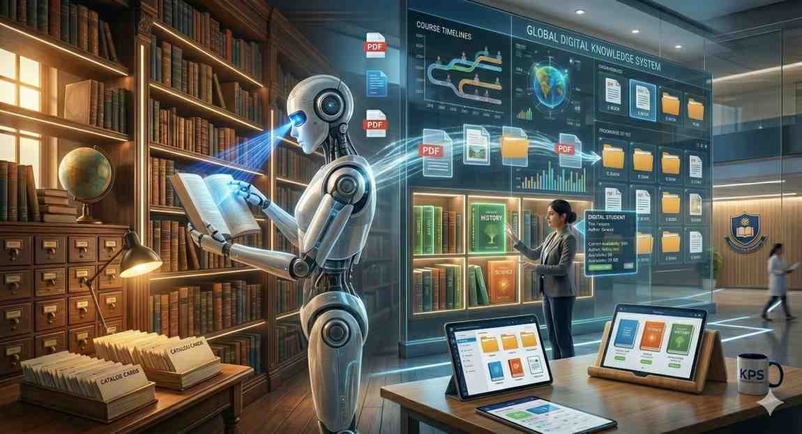 Digital Course & Library Management